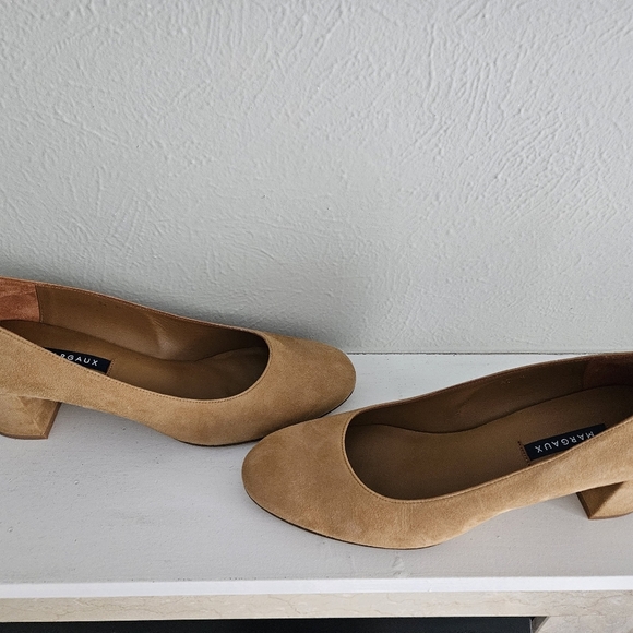 NWOT Margaux 'The Heel' Suede Pumps - Picture 7 of 10